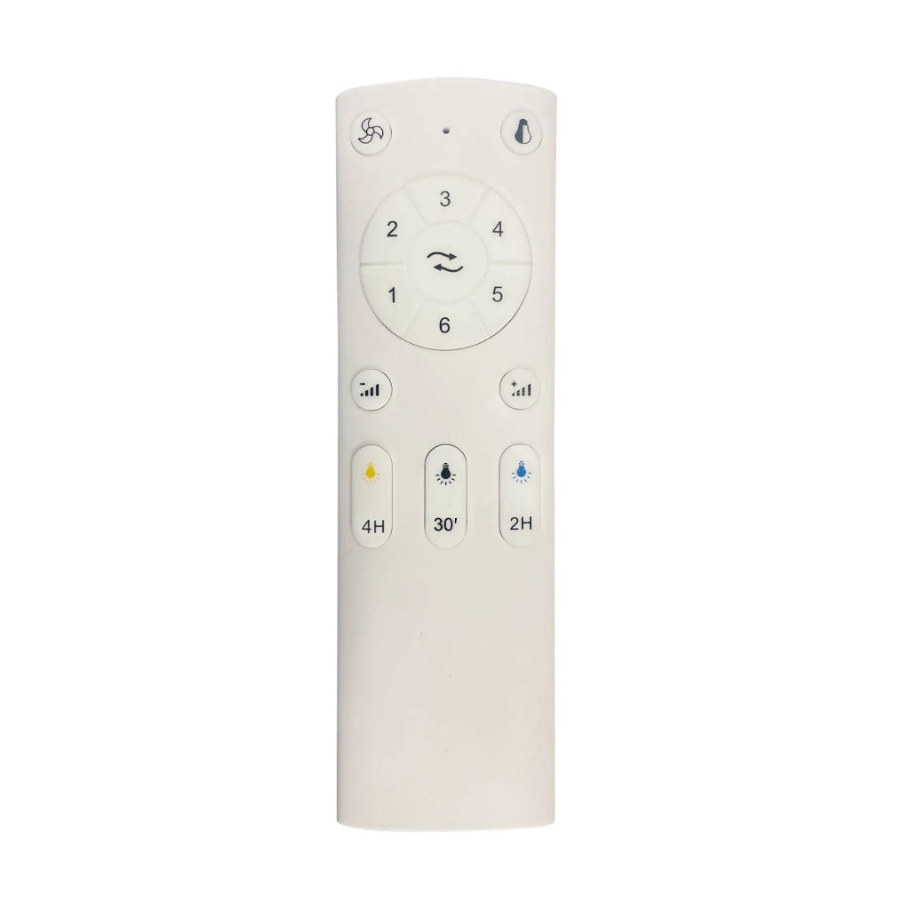 LÚZETE - VENTILATORE DA SOFFITTO LED 24W REGOLABILE ARGENTO 4 PALE PIEGHEVOLI MOTORE DC PALMA