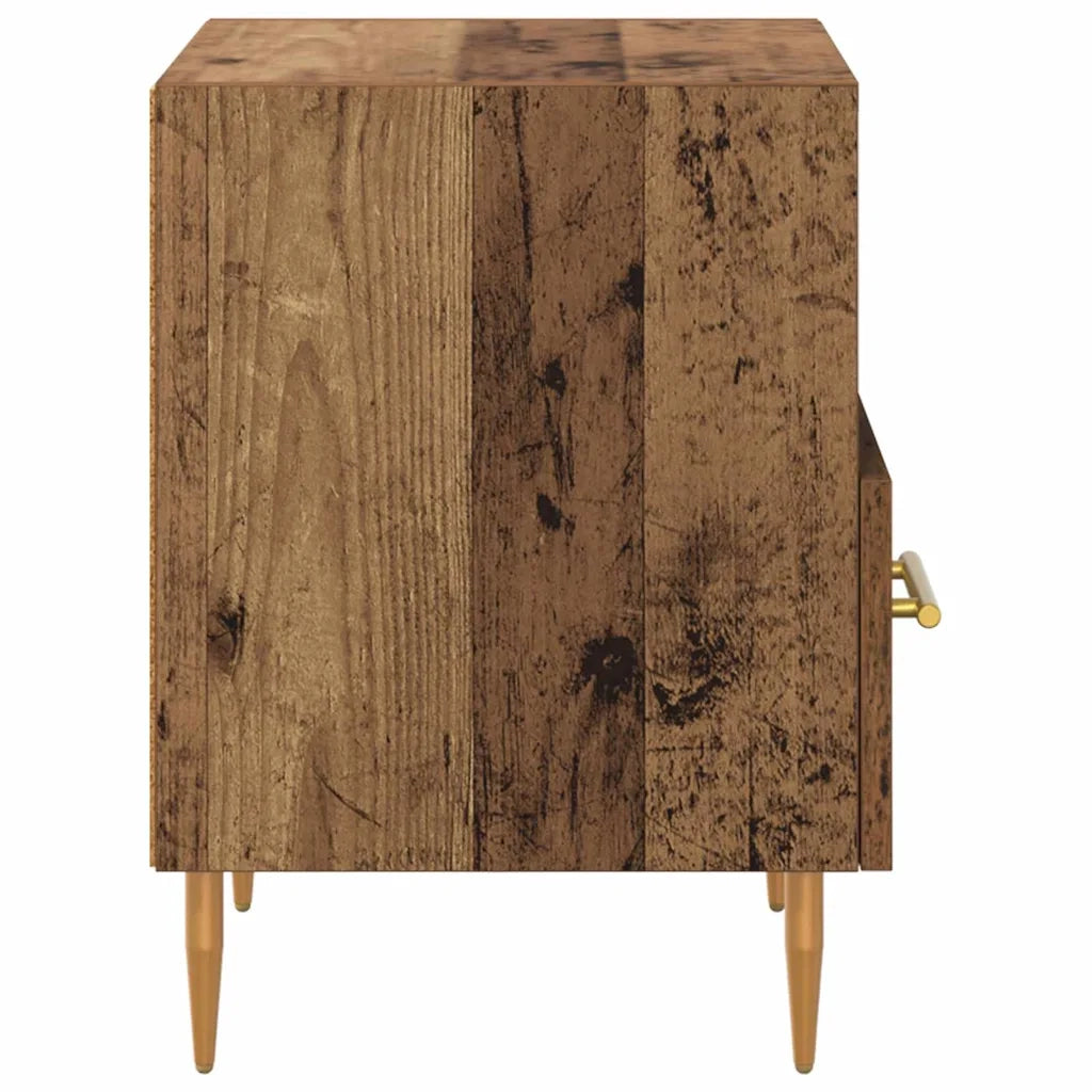 Comodino-Tavolino da notte Marrone 40 x 35 x 47,5 cm Legno multistrato 434136