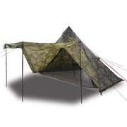 Tenda Familiare Tipi per 8 Persone Mimetica Impermeabile