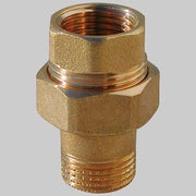 RACCORDO DIRITTO GIALLO 3 PEZZI  1/2     MADE IN ITALY