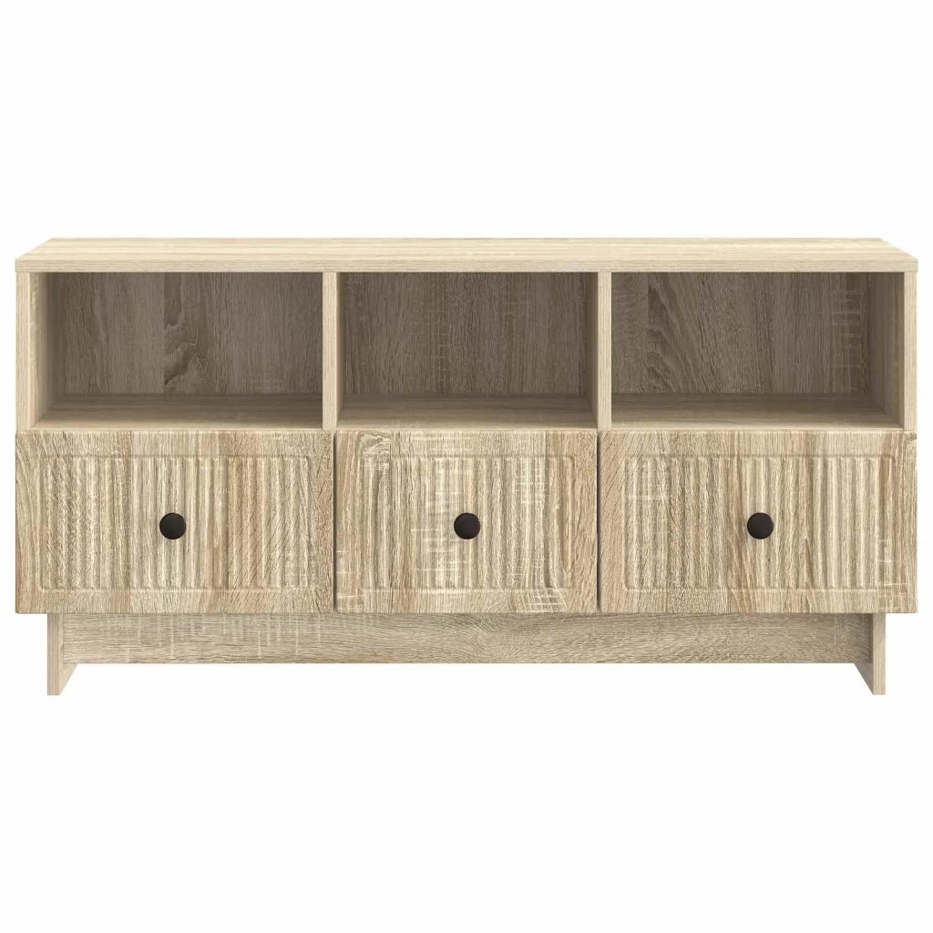 Mobile TV Rovere Sonoma 102 x 34,5 x 50 cm Legno ingegnerizzato 893987