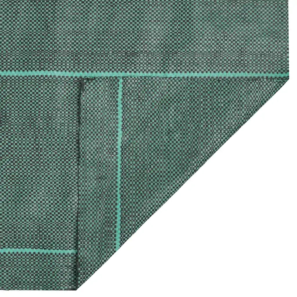 vidaXL Membrana Antierbacce Verde 1,5x5 m in PP