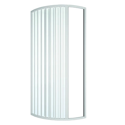 Box doccia semicircolare asimmetrico Tina Lux 70x90 cm sx