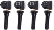 Sensore di pressione pneumatica 4 pezzi - TPMS - Steli di gomma - Compatibile con Ecosport/Fiesta/Focus - Installazione facile - Prevenzione perdita di pressione pneumatica - Monitor di pressione pneumatica