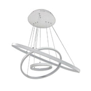 Trade Shop - Lampadario Sospensione 50w Plafoniera Pianeta Lampada Sospesa Moderna 6500k B40 -