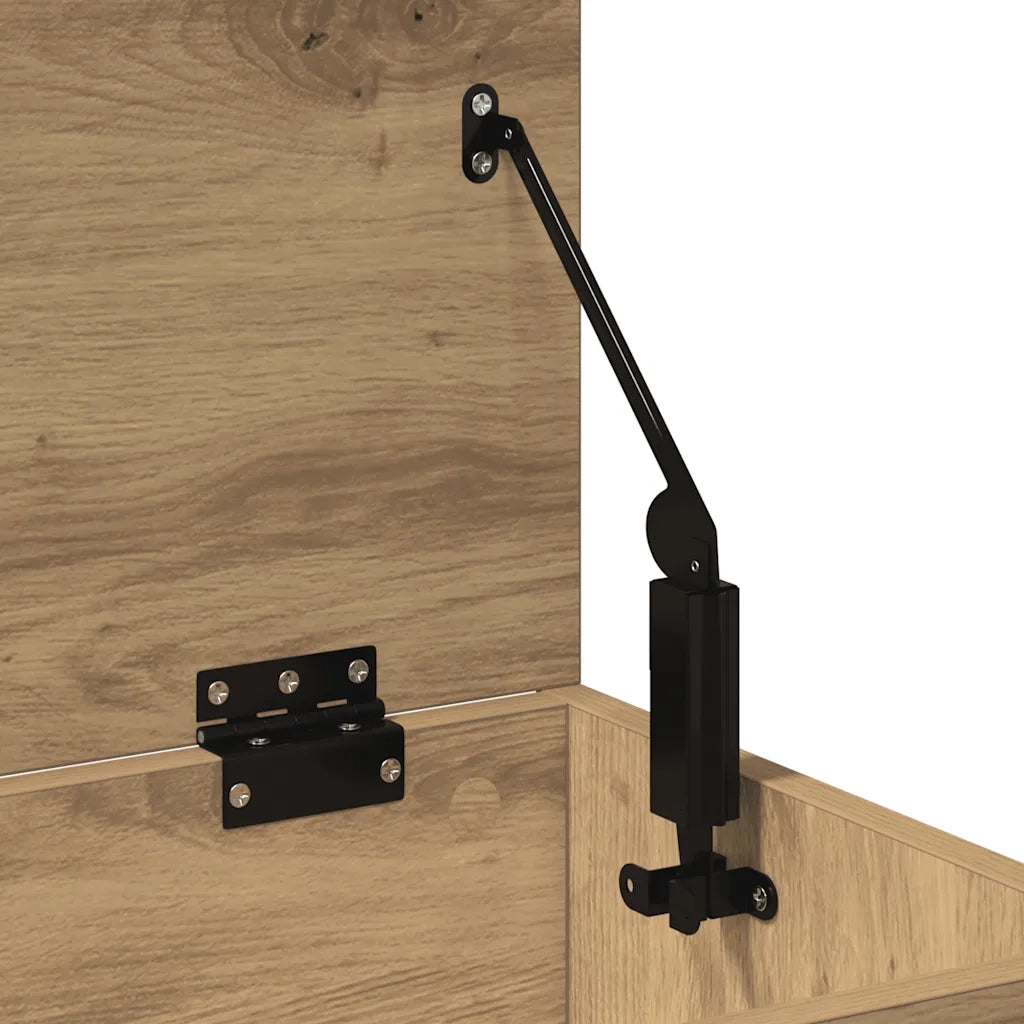 Scarpiera Rovere Artigianale 60x30x45 cm in Legno Multistrato