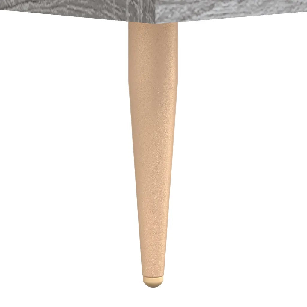 Scrivania Grigio Sonoma 140x50x75 cm in Legno Multistrato 829538