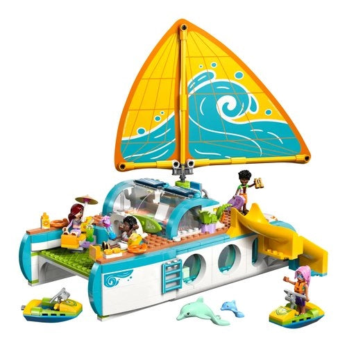 Costruzioni lego 42664 friends avventura sul catamarano