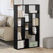 Armadio per Libri 8 livelli 72 x 20 x 120,5 cm Rovere Nero 869255