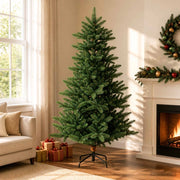 Albero di Natale artificiale 240 cm PVC e Metallo Verde 42056475
