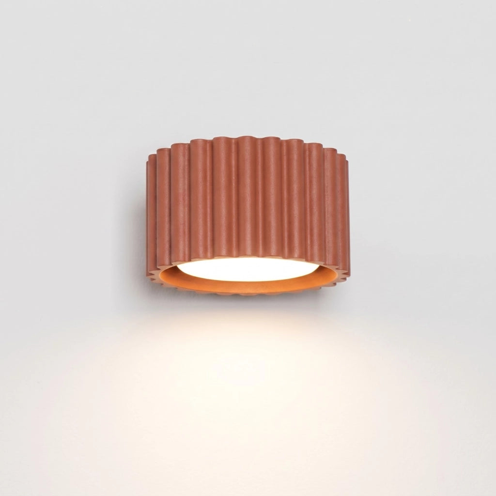 Applique AURA ocra rossa Gx53