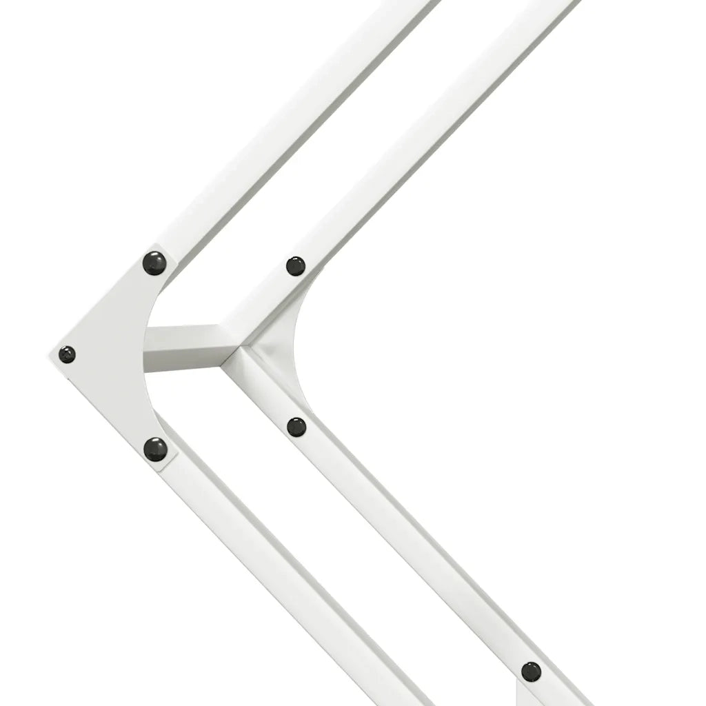 Rastrelliera per Legna da Ardere Bianca 80x25x80 cm CFW5997521