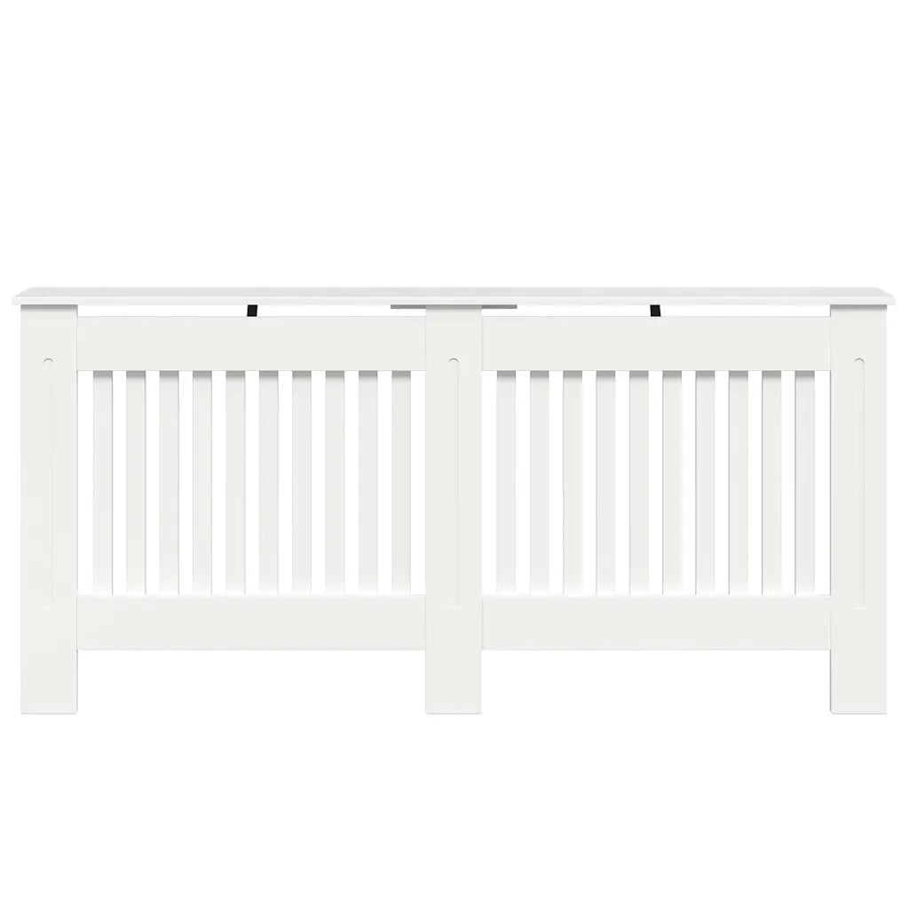 Copertura per radiatori Bianco Lucido 172 x 19 x 81,5 cm 884074