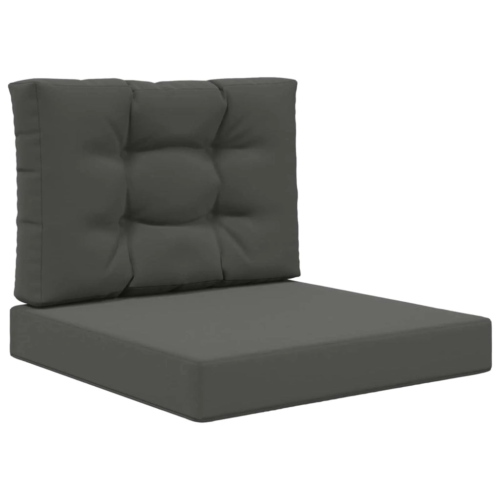 Cuscino per divano da esterno 2 pcs Antracite Poliestere