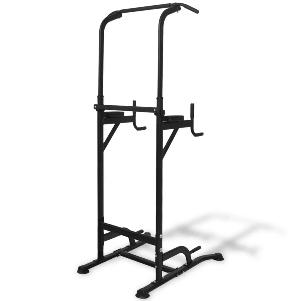 Torre di sollevamento pesi 182 - 235 cm sport fitness nero 02_0000039