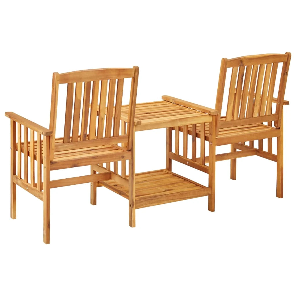 Sedie da giardino con tavolino e cuscini legno massello di acacia 02_0013339