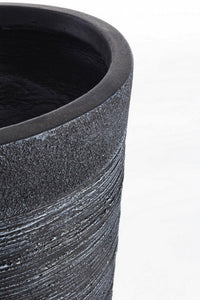 Set 3 Vasi Graffiti Nero Alto