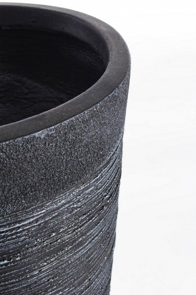 Set 3 Vasi Graffiti Nero Alto