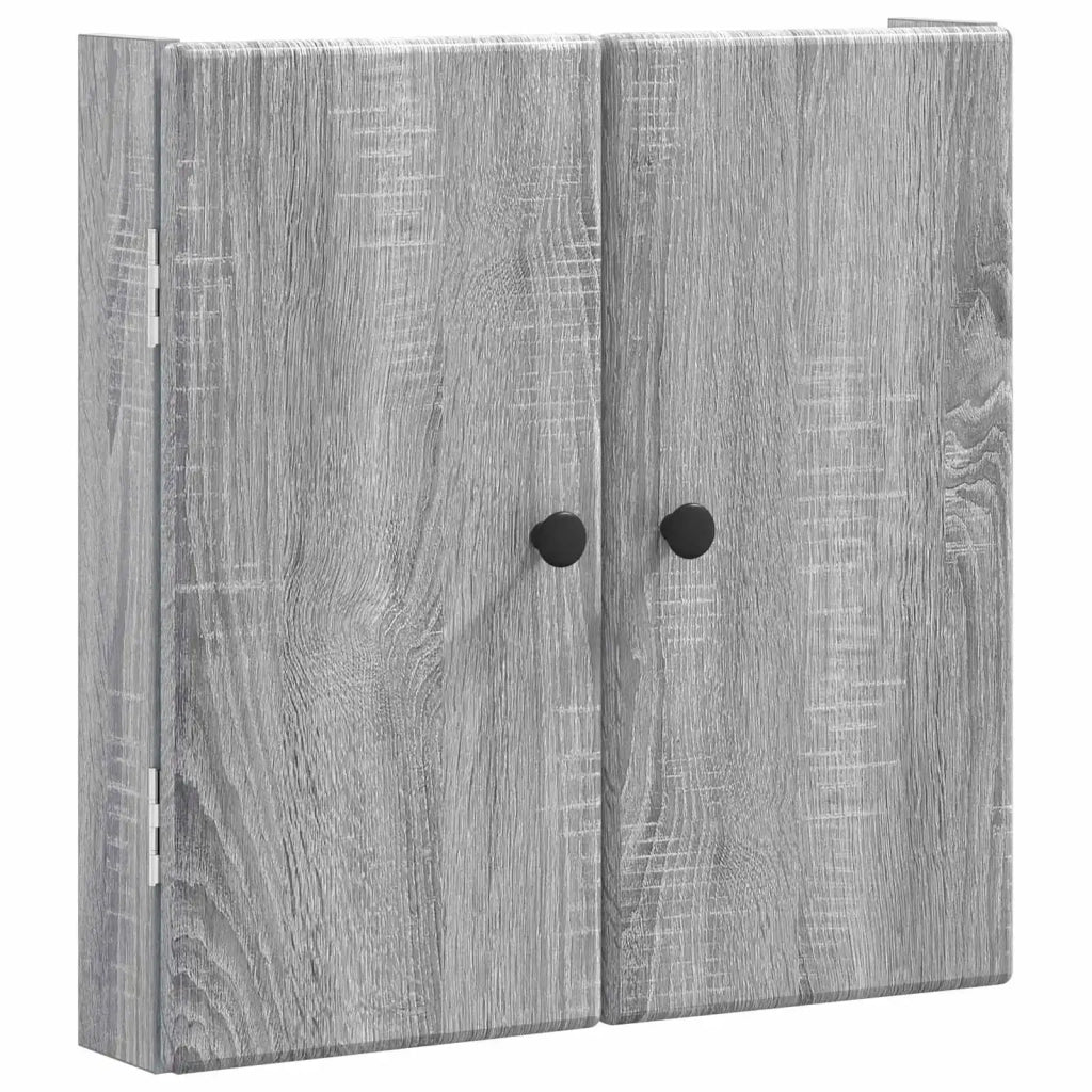 Armadio per Dartboard BREDA Sonoma grigio 52,5 x 10,5 x 53,5 cm 897551