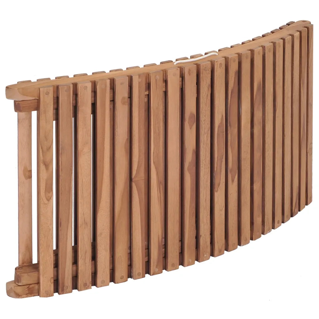 Lettino Prendisole Pieghevole in Legno Massello di Teak 44666