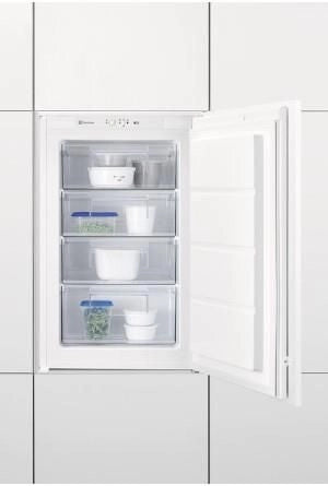 Electrolux LUB3AE88S Serie 600 Congelatore Verticale da Incasso 98 L 87.3 cm Classe E 34 dB Low Frost colore Bianco