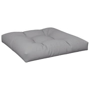 Cuscino per pallet | Cuscini per sedie Grigio 70x70x12 cm in Tessuto