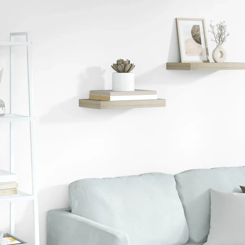 Scaffale a Parete Rovere 40x23x3,8 cm in MDF cod mxl 33320