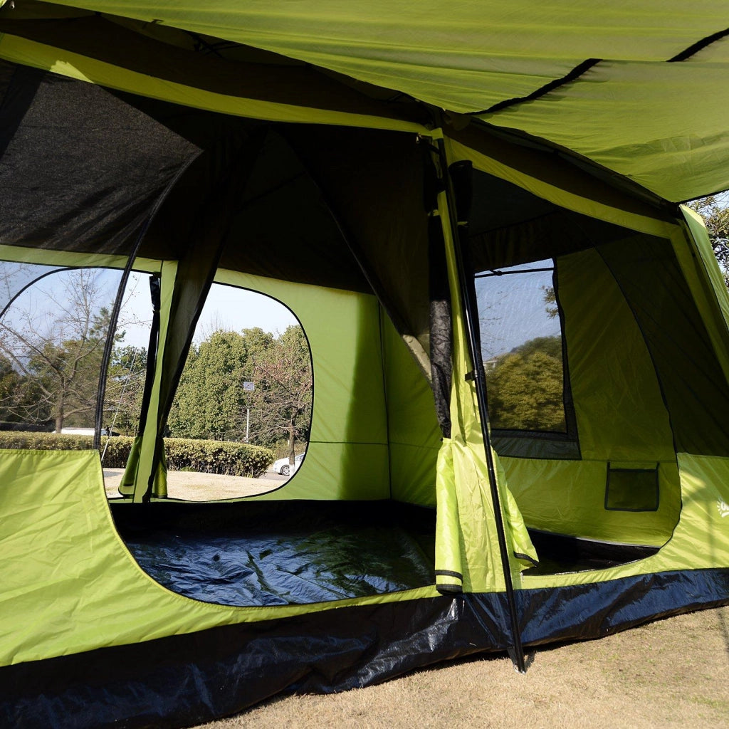 Tenda da Campeggio con Veranda 8 Persone 410x310x225 cm