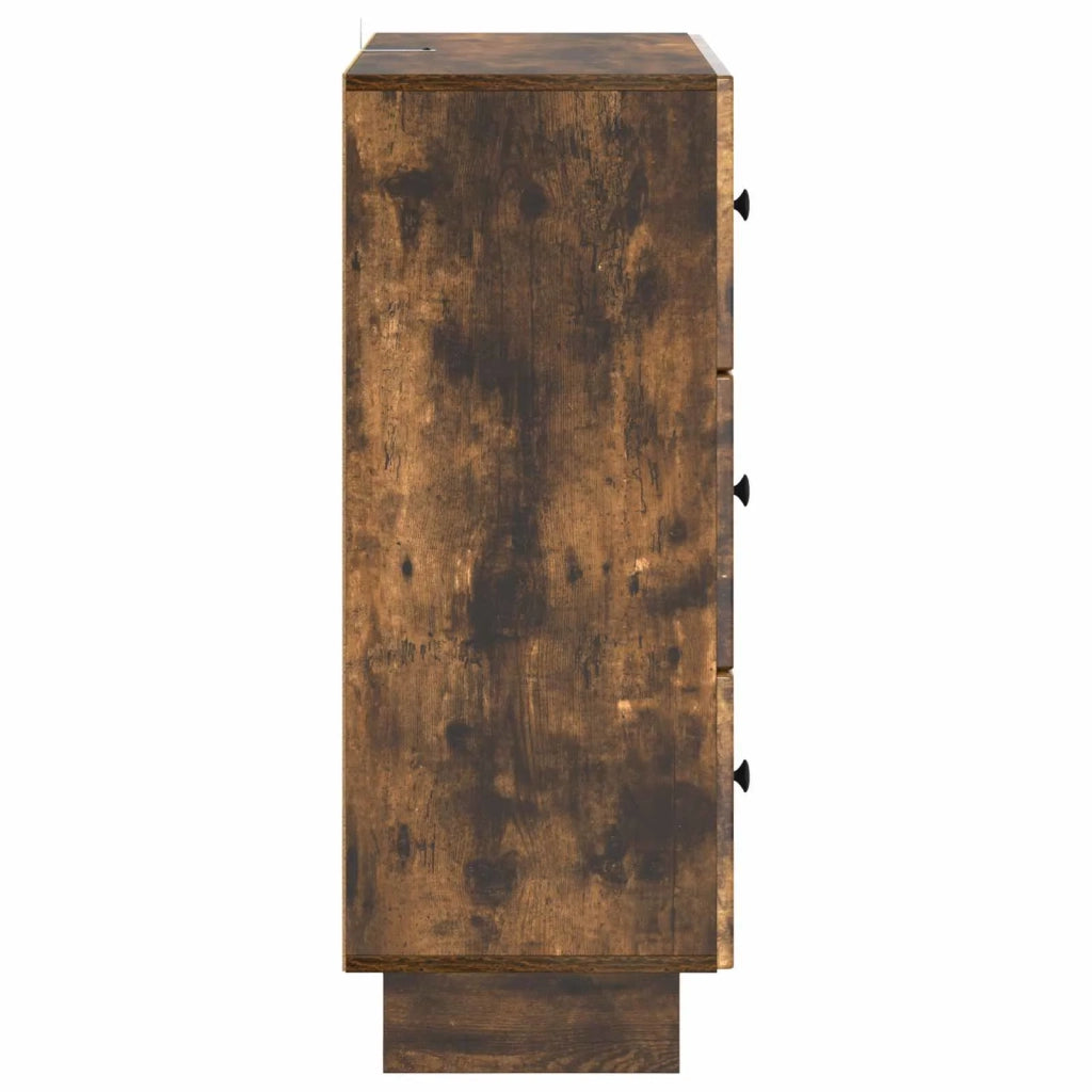 Mobile con Cassetti Rovere Fumo 66 x 34,5 x 90 cm