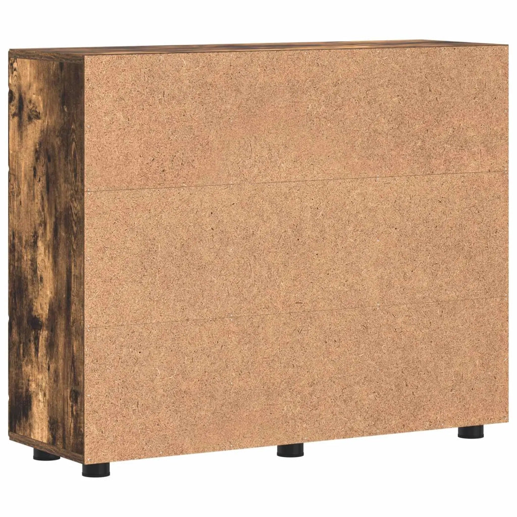 Armadio in Legno Rovere fumé 88,5 x 30,5 x 73 cm