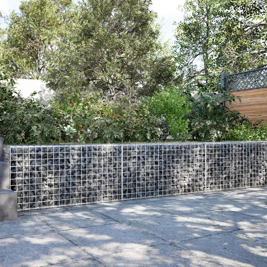 Gabion con Filo da 3,5 mm e Maglia da 5x5 cm 200x100x50 cm 3462406