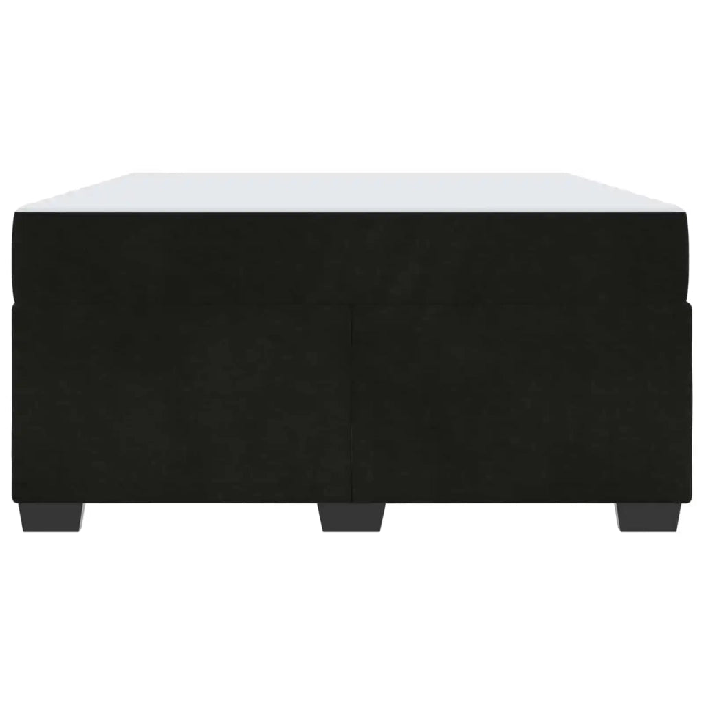 Struttura del letto con materasso Nero 140 x 200 cm Tessuto 3399292