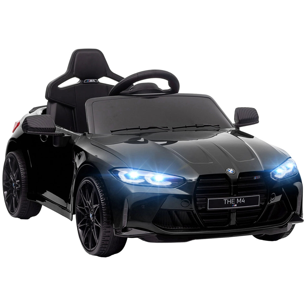 Macchina Elettrica per Bambini Licenza Ufficiale Bmw M4 10,8V 3,1Ah Nero