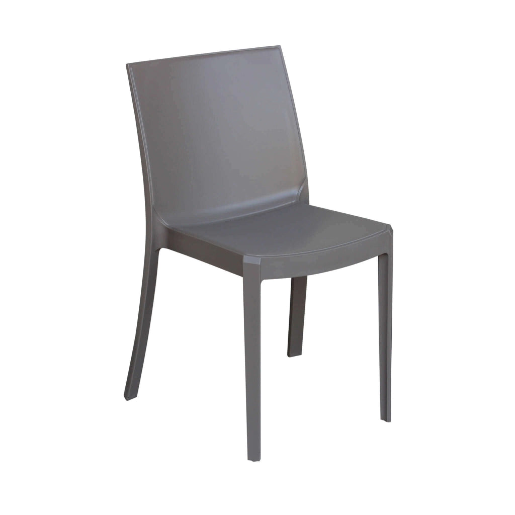 Sedia da Esterno Impilabile in Polipropilene cm 55x47x82 - PERLA