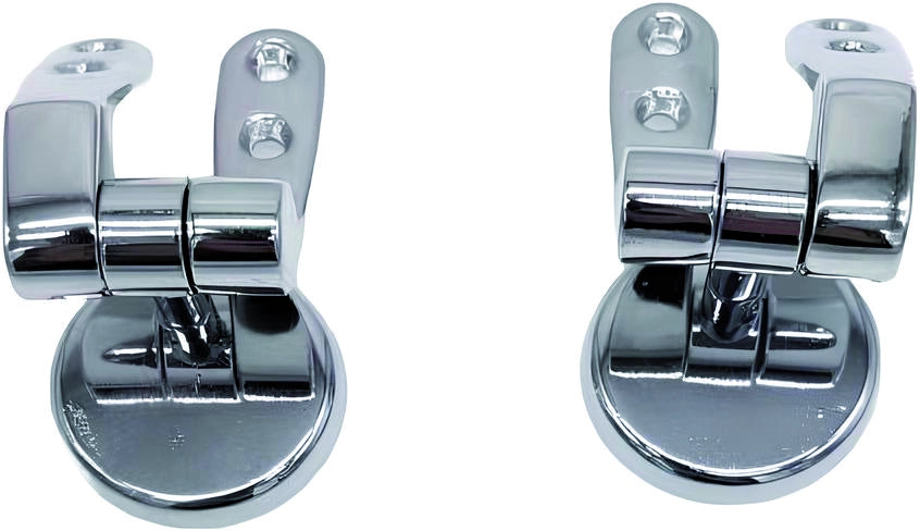 Utilia CERNIERA IN OTTONE CROMATO PER SEDILE WC IN LEGNO cod. 22295 PZ. 2