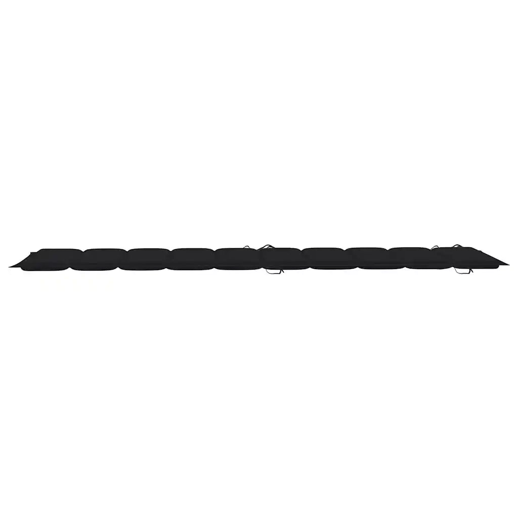 Lettini Prendisole 2 pz con Tavolo e Cuscini in Legno d'Acacia 3077383