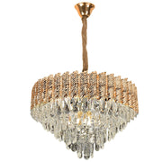 Lampada Cristal G054-cp 50cm Gold
