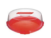 1pz copritorta da trasporto tonda "oasi" - ø cm.32x13h. cod:ferx.fer326377