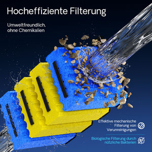 Filtro a camera per laghetto CBF-350 per filtrazione di max 12.000 l