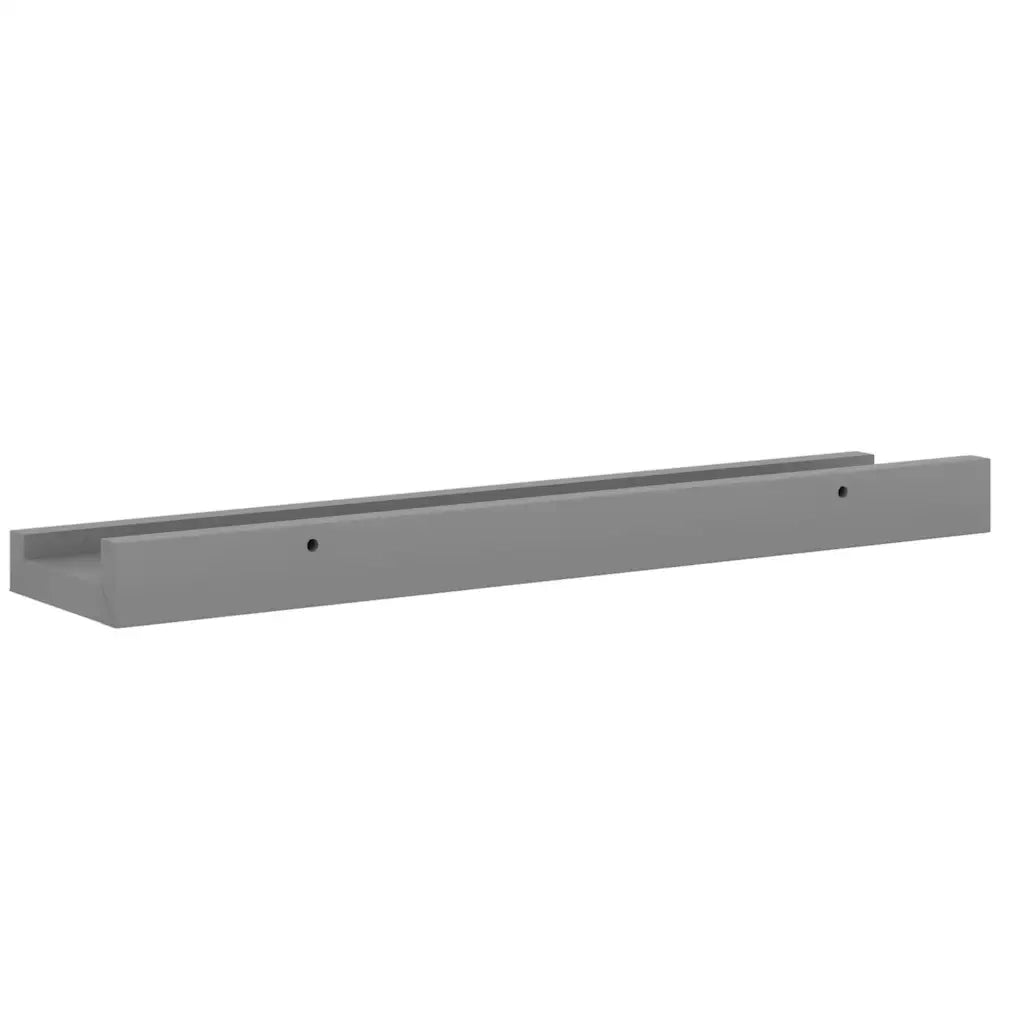 Mensole da Parete 4 pz Grigie 40x9x3 cm cod mxl 49363