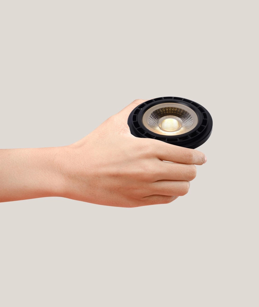 Lampadina LED GU10 nera riflettore 12W 820 lm Lucide