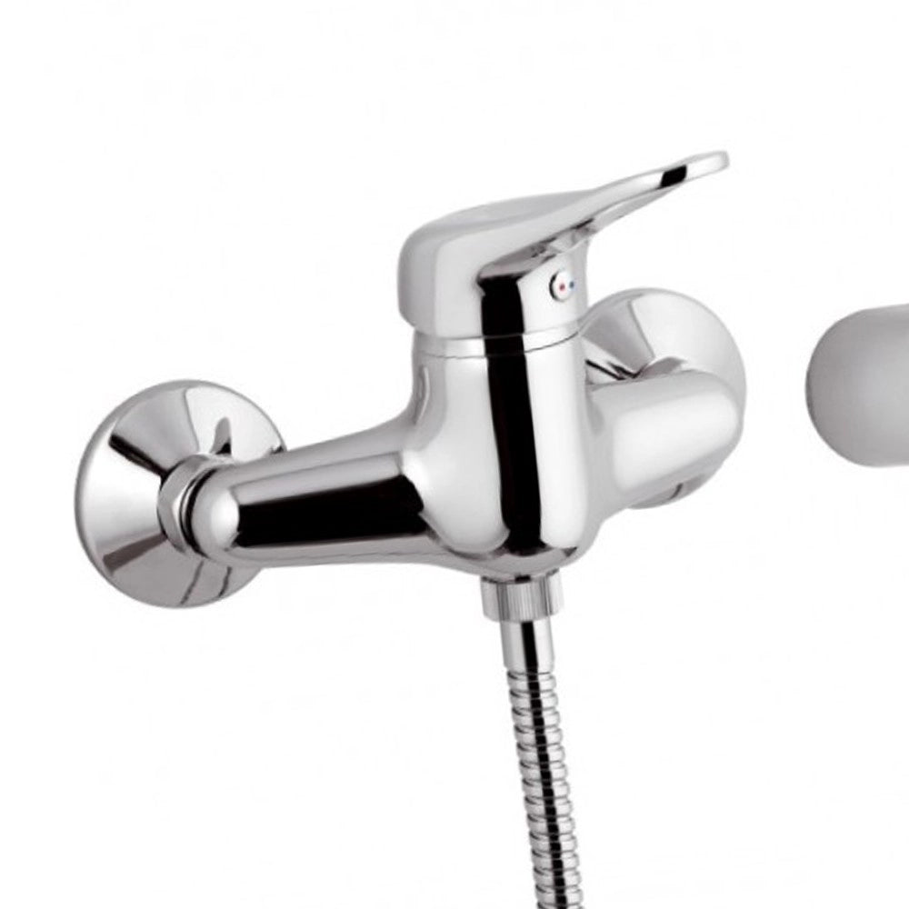 Rubinetto esterno per doccia con doccia duplex - serie kiss