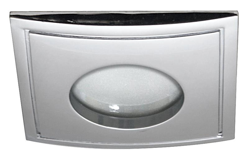 Faretto da incasso quadrato cromo IP65 SH-05 Candellux
