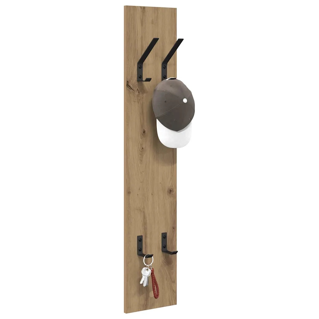 Appendiabiti a muro A parete Rovere artigianale 874466