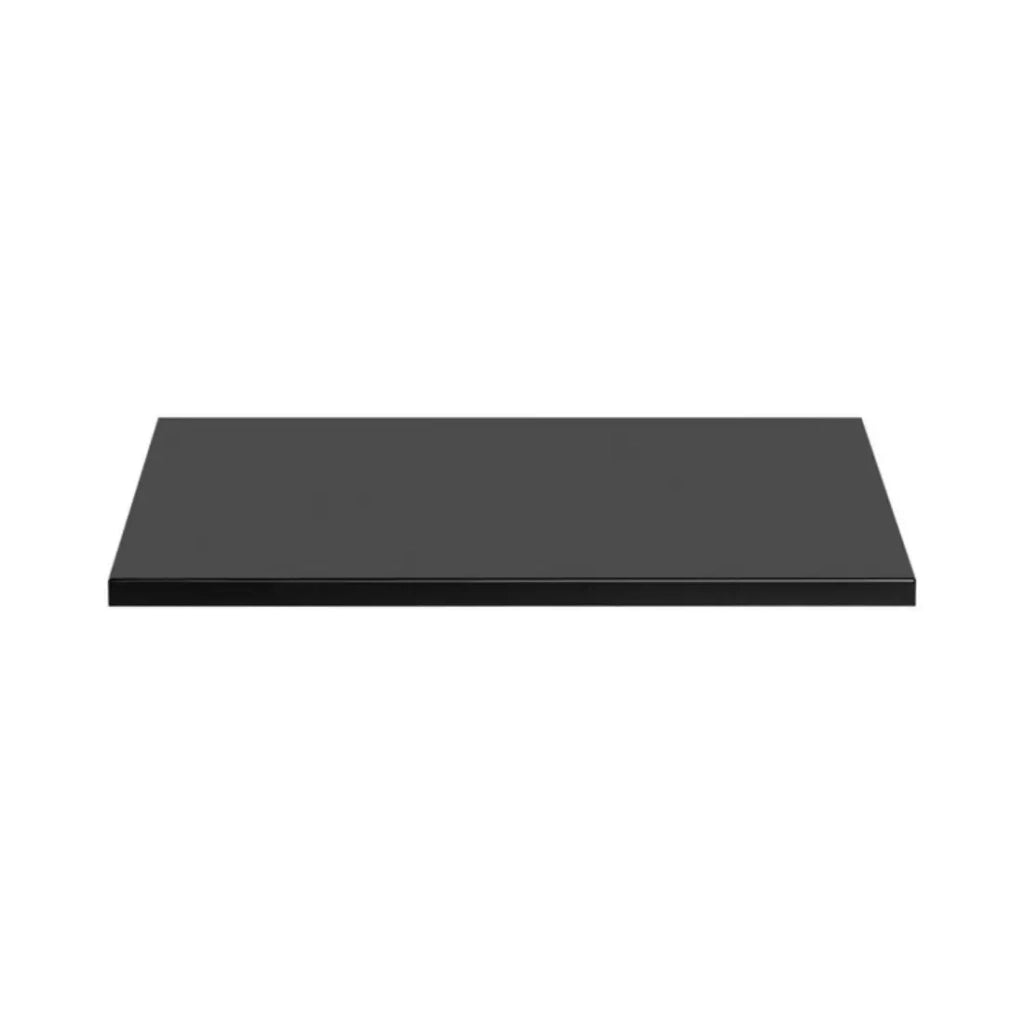 Piano lavabo VANTA 60 cm nero - Top compatto per mobile sottolavabo