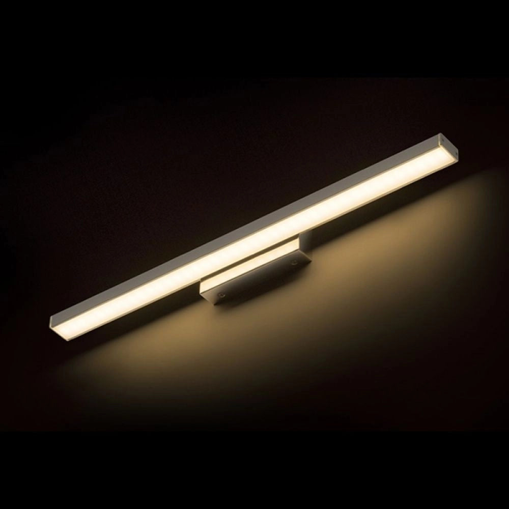 Faretto applique PANON SHORT da parete cromo 230V LED 18W IP44 3000K