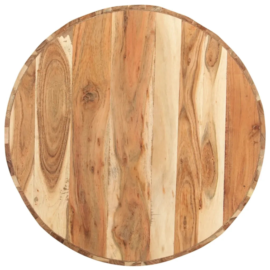 Tavolino da Salotto 65x31 cm in Legno Massello di Acacia cod mxl 63238
