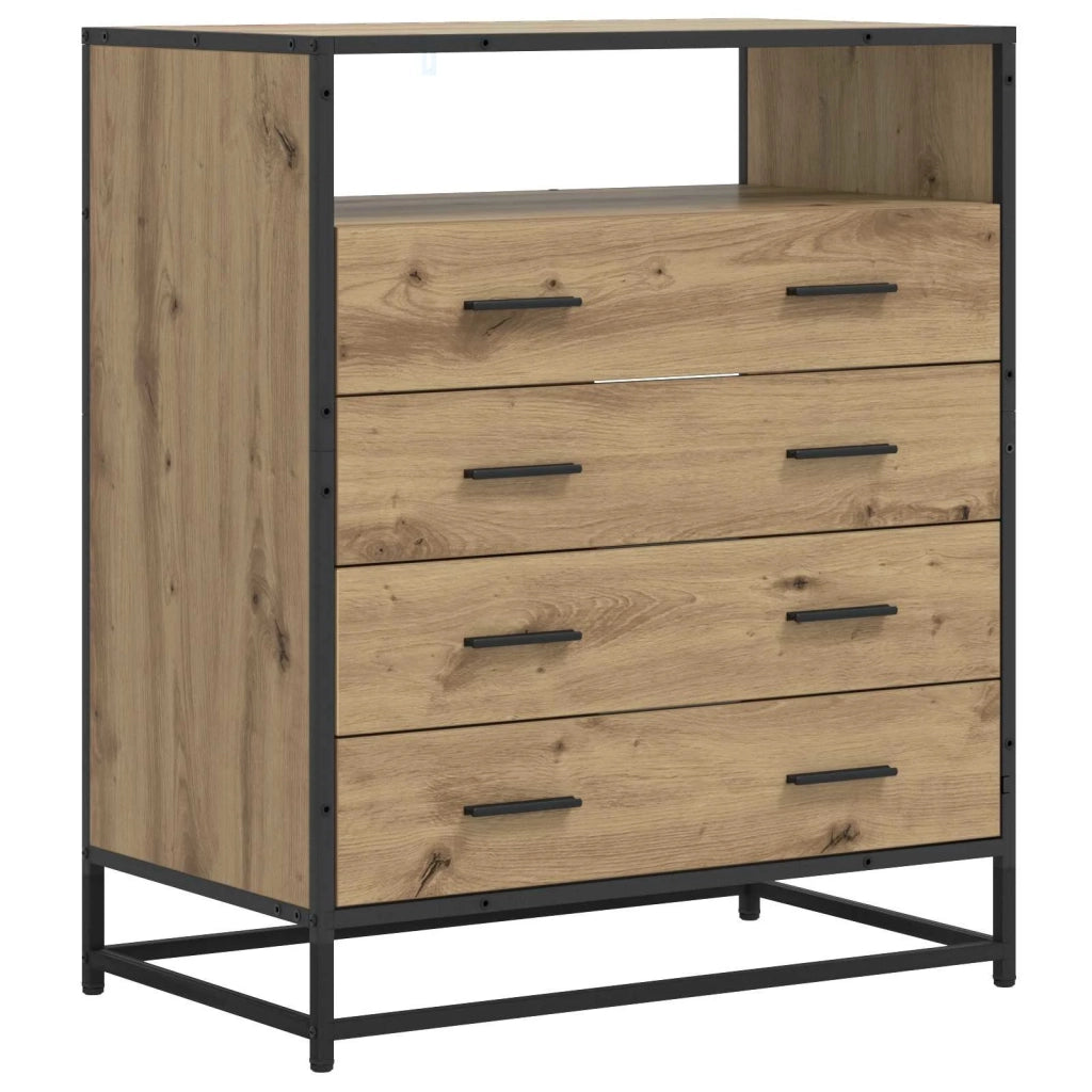 Mobile con Cassetti 4-Cassetto Rovere artigianale 8010313