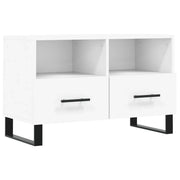 Mobile TV | Armadietto TV | Mobile Porta TV Bianco 80x36x50 cm in Legno Multistrato