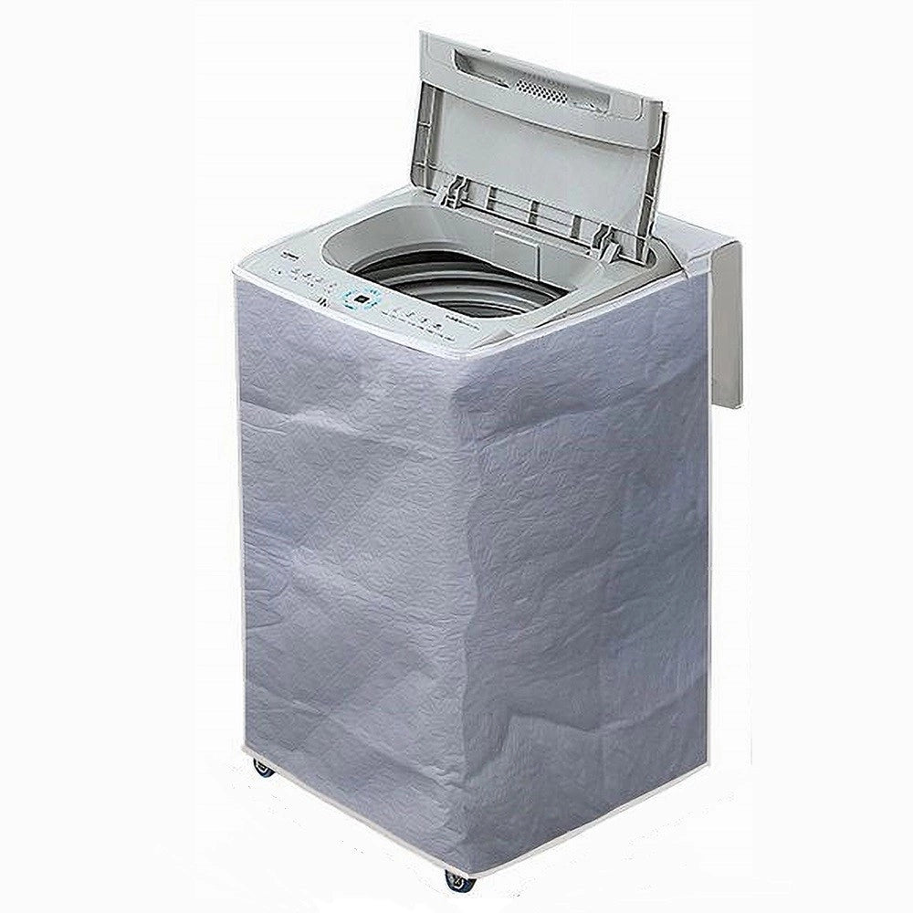 Trade Shop - Telo Copri Lavatrice Copertura Carica Alta Universale In Peva 55x58x87cm 52758 -